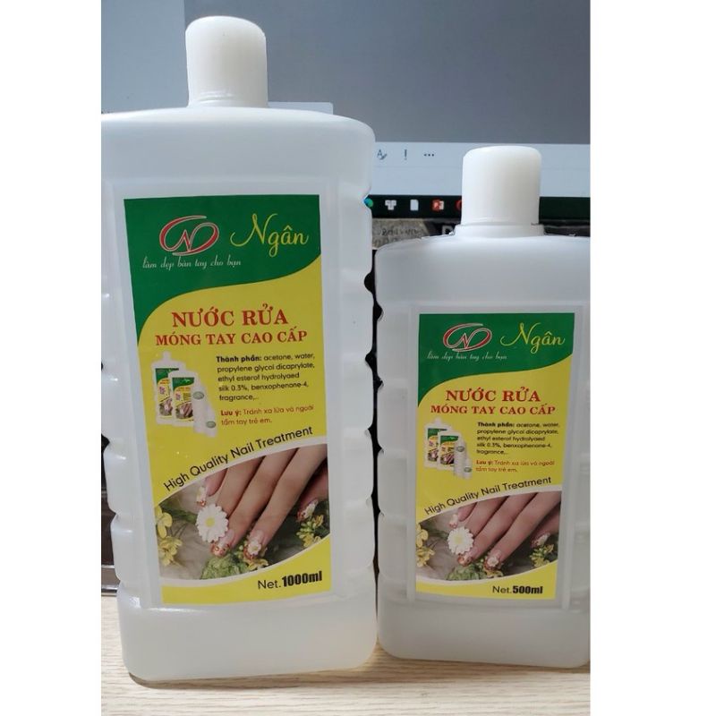 axeton aceton nước rửa móng tay Ngân - sinailmi