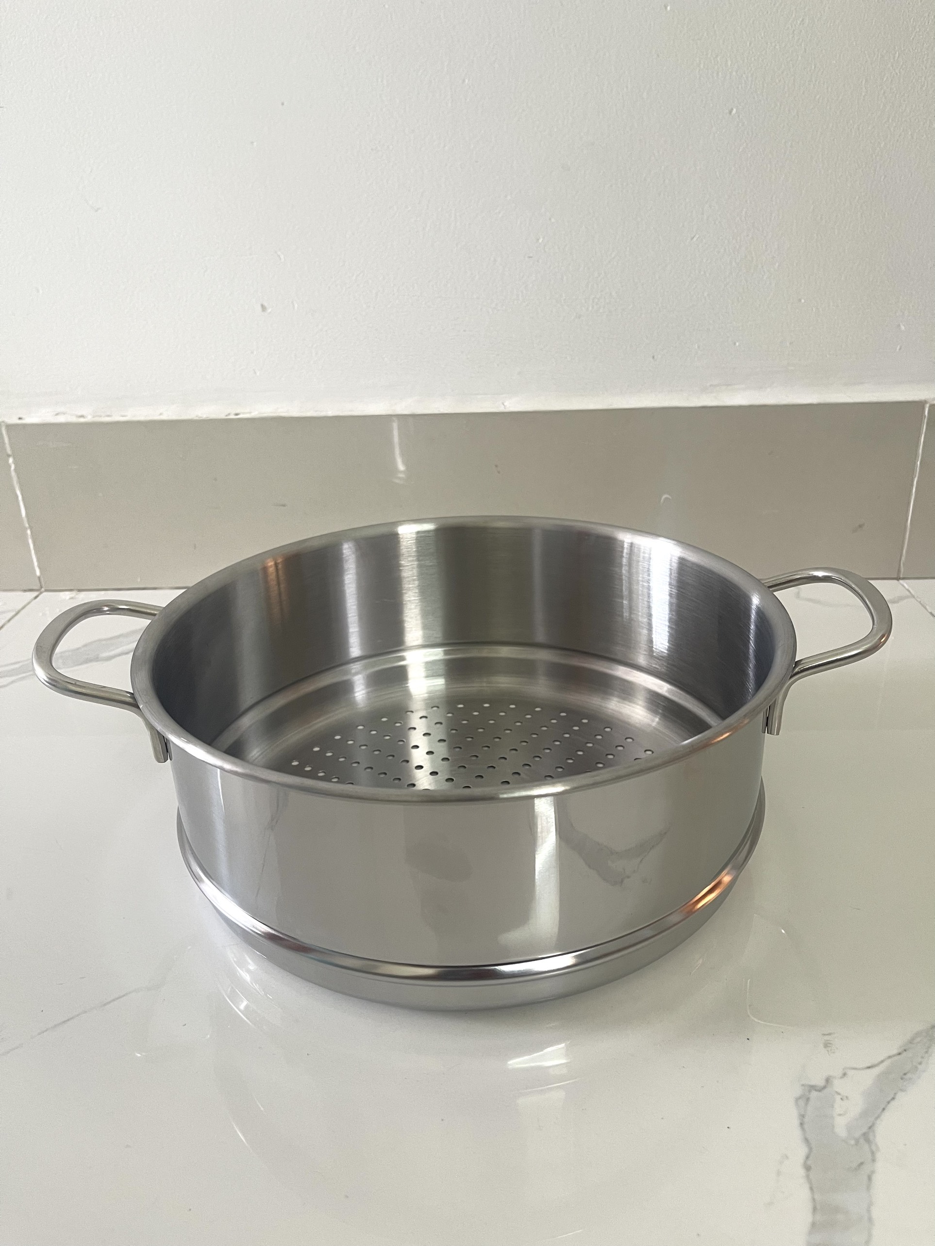 Ngăn xửng hấp inox không gỉ  24cm+26cm (lỗ nhỏ)