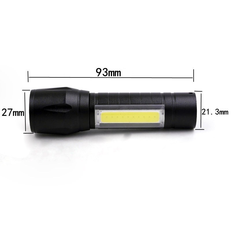 Đèn Pin MINI NHỏ Siêu Sáng Cao Cấp Có Zoom