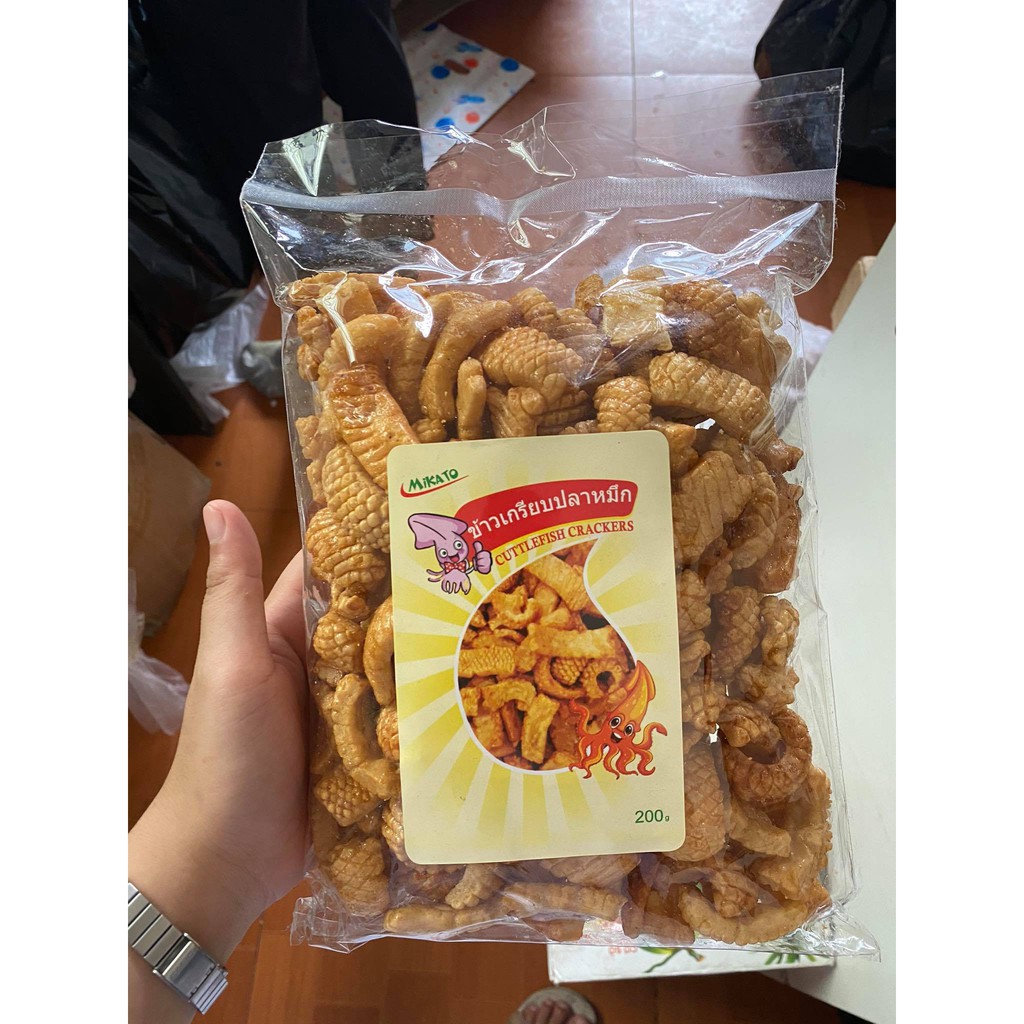 Snack Mực Thái Lan Gói 200G giòn ngon