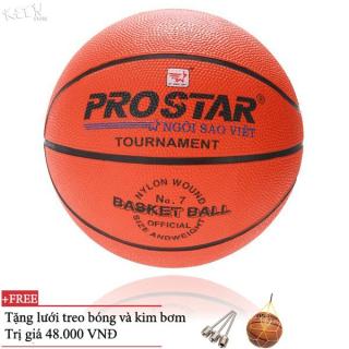 Quả bóng rổ Prostar số 3,5,6,7 (Cam) và Tặng kim bơm và lưới đựng bóng ĐỒ TẬP TỐT thumbnail
