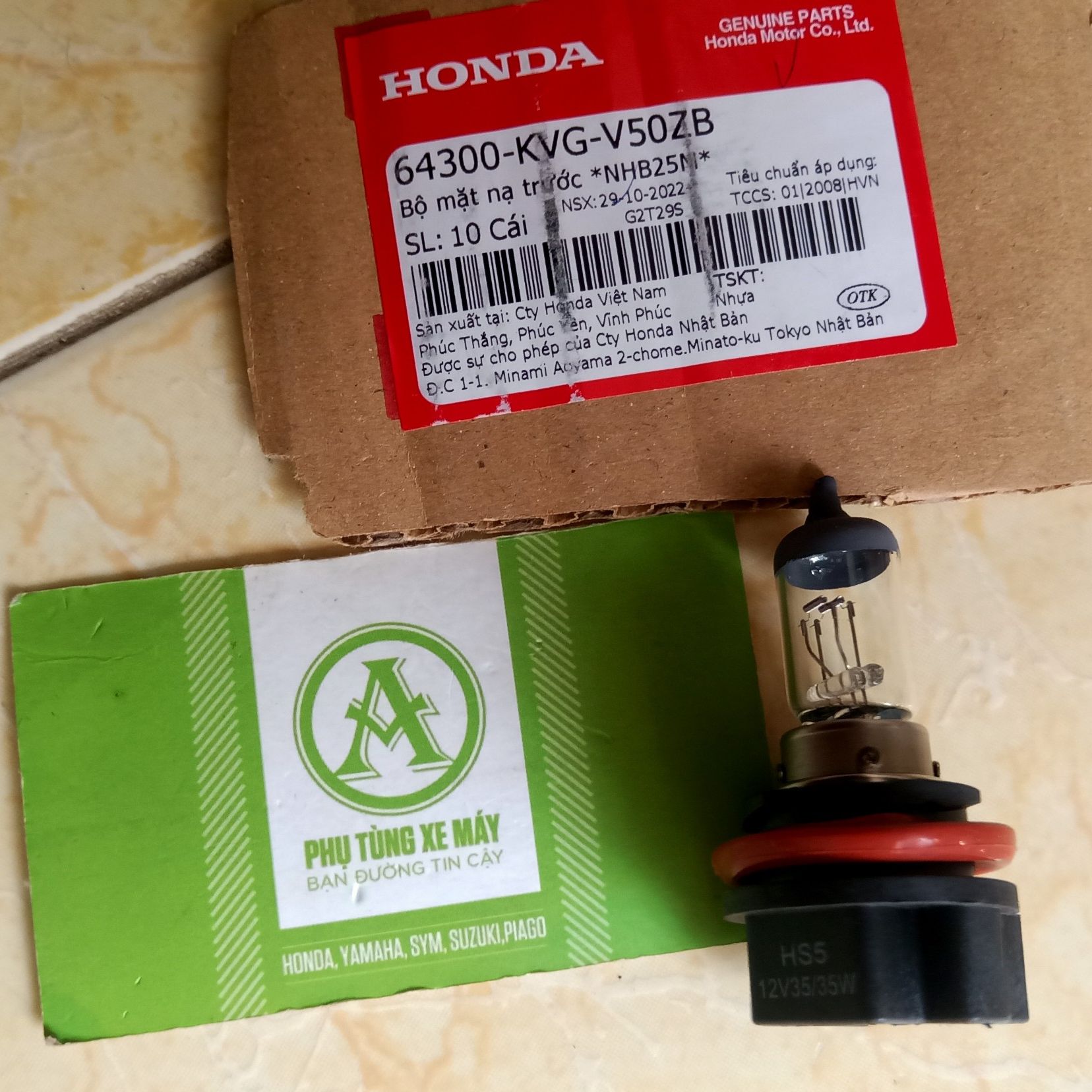 Bóng đèn HS5 xe AIRBLADE, LEAD