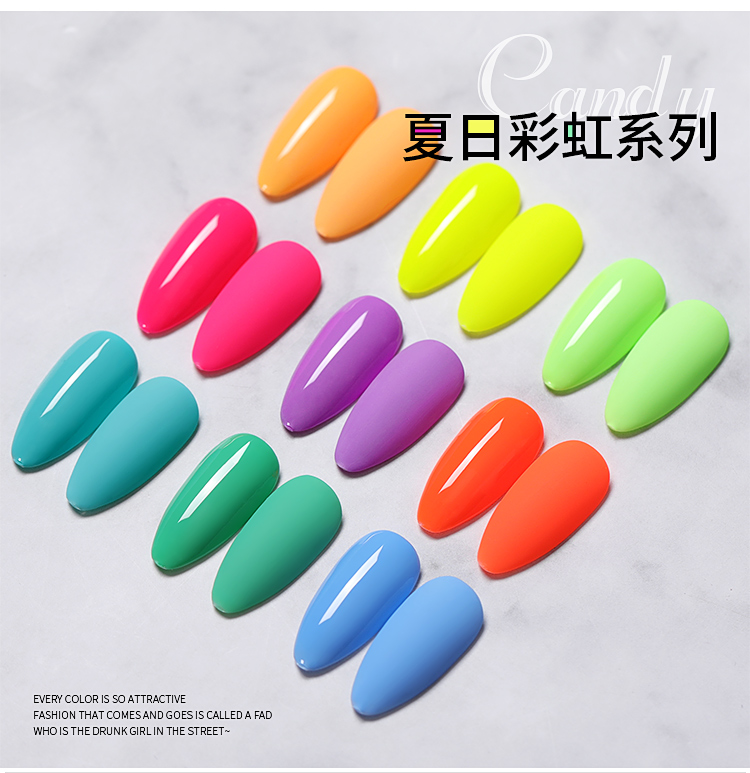 [HCM]Sơn gel AS red - Màu neon mã AIM