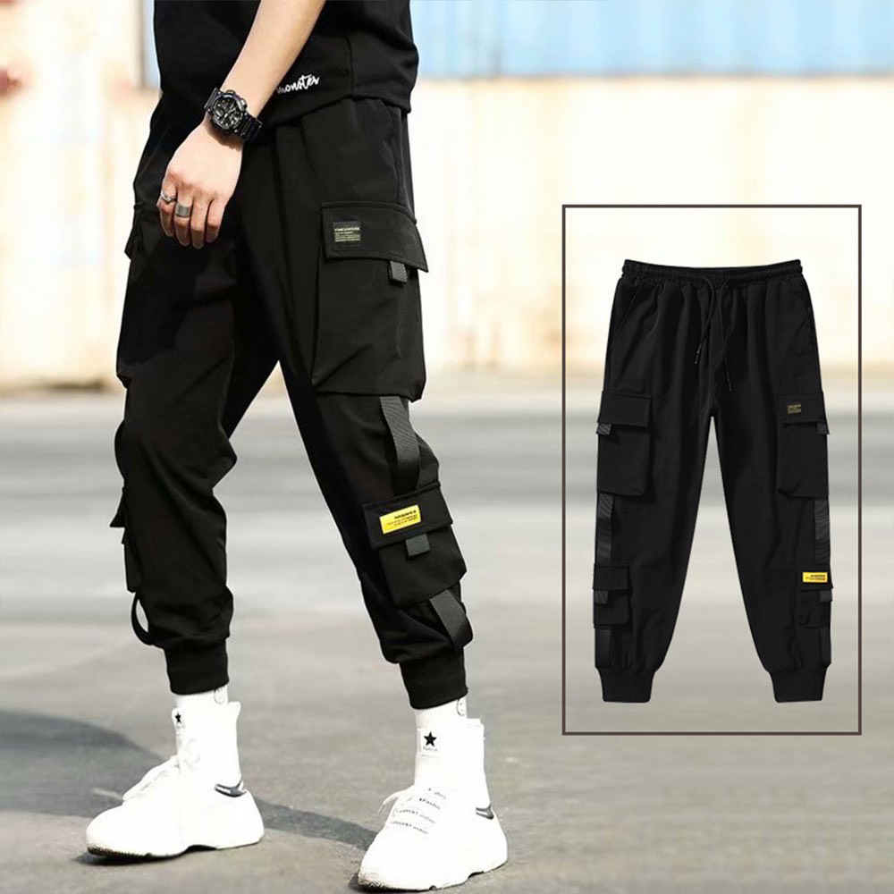 Quần Jogger Túi Hộp Nam Phối Dây Lớn Chất Thun Trơn Cao Cấp Hot Trend 2024 Thời Trang FASHION4MENHCM JOGGER NAM 9000055