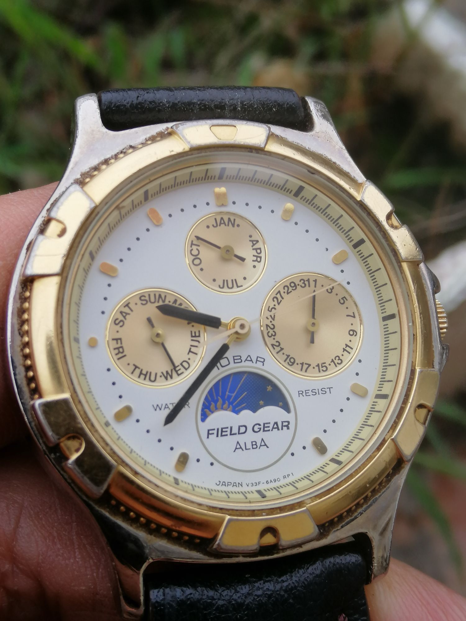 Top 44+ imagen seiko alba field gear Thptnganamst.edu.vn