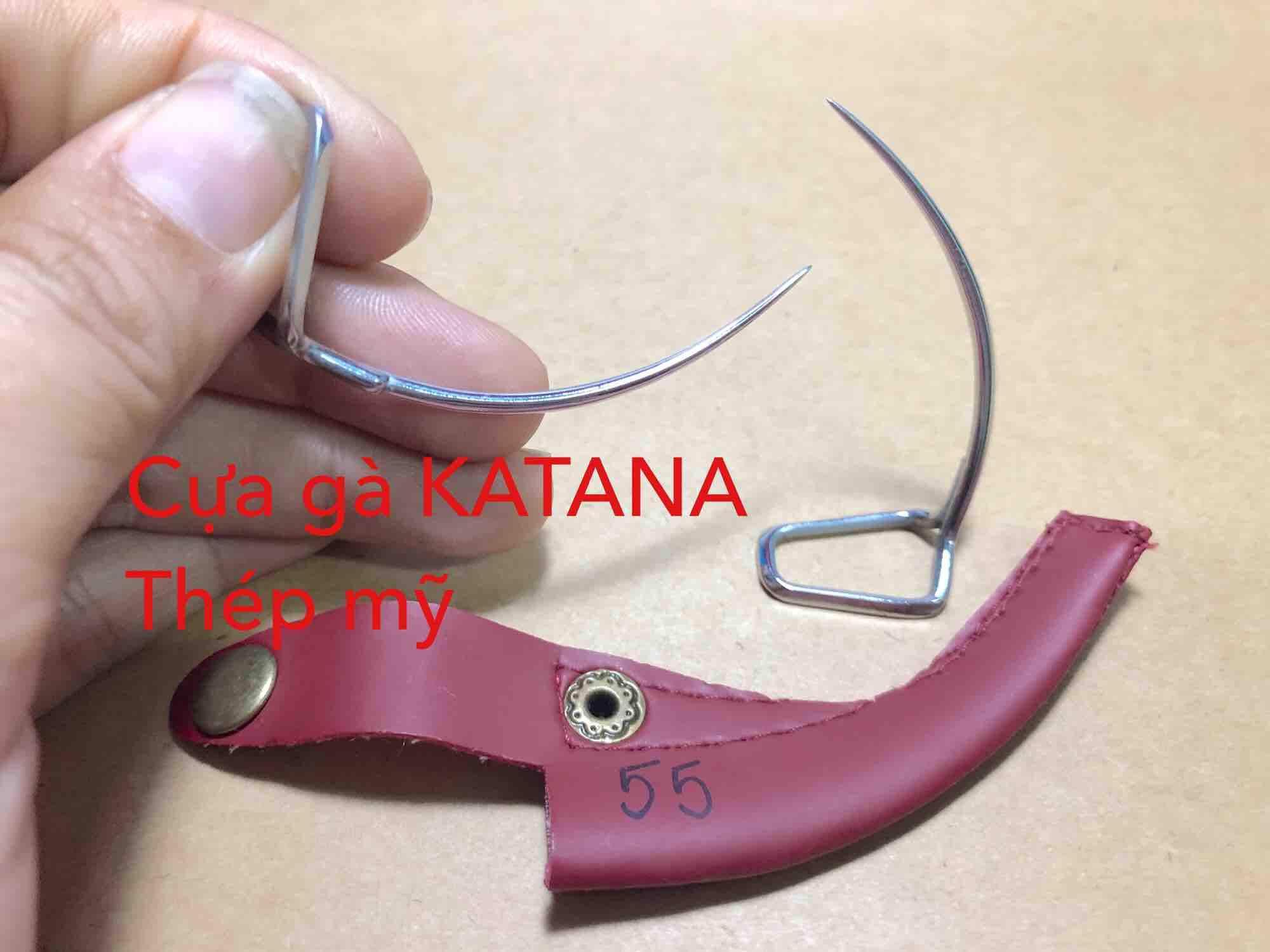 [HCM]Cựa gà tre 55 thép mỹ