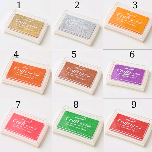 Mực dấu 1 màu Craft ink pad 7.2cm x 5.2cm