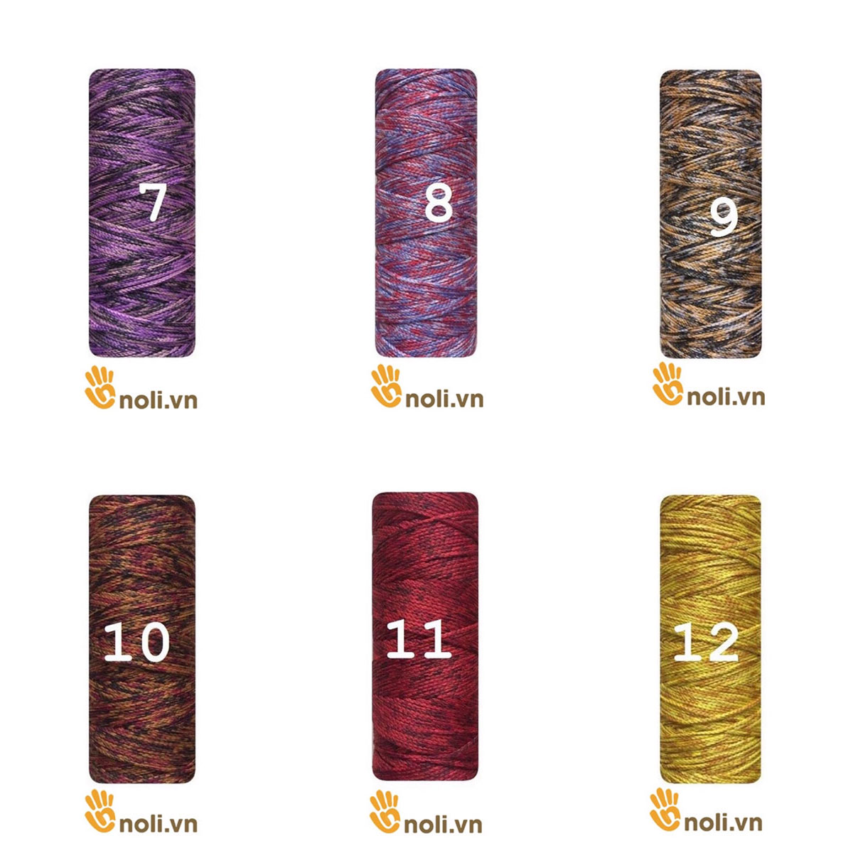Ombre woven yarn 2mm
