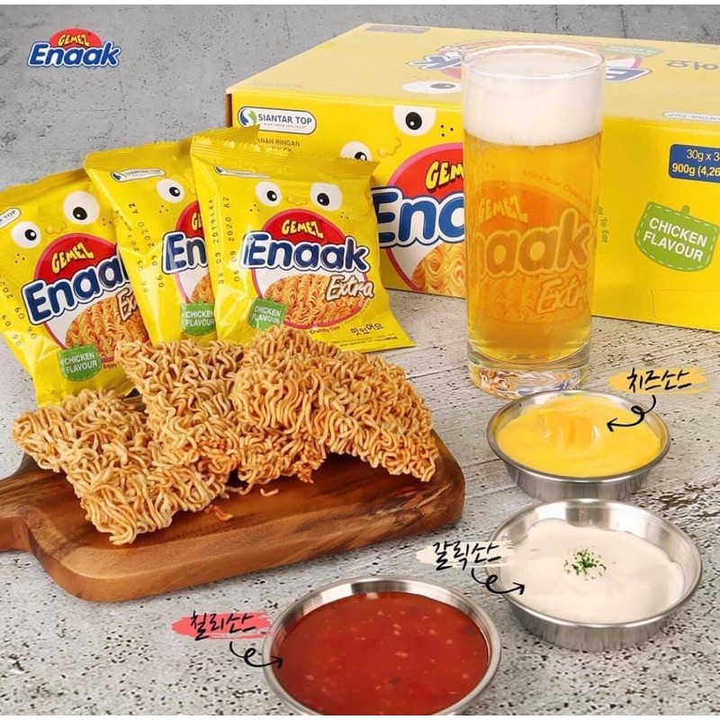 [Combo 24 gói] Mì ăn liền Enaak - mì Enaak 24 gói