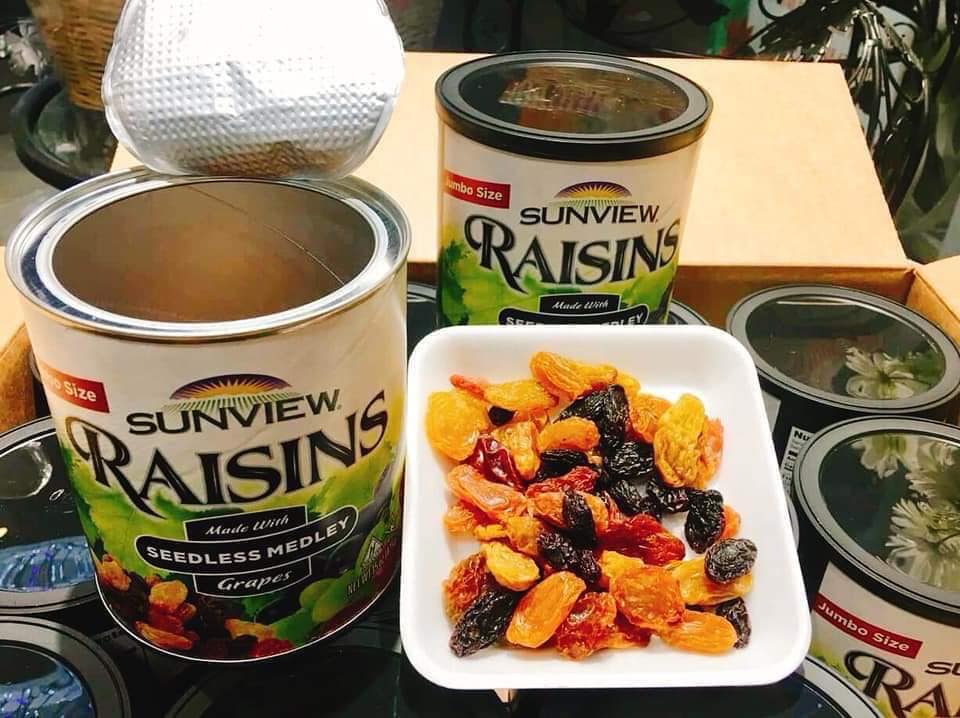 [Date 2023] combo 2 Nho Khô Mỹ Sunview Raisins 425g