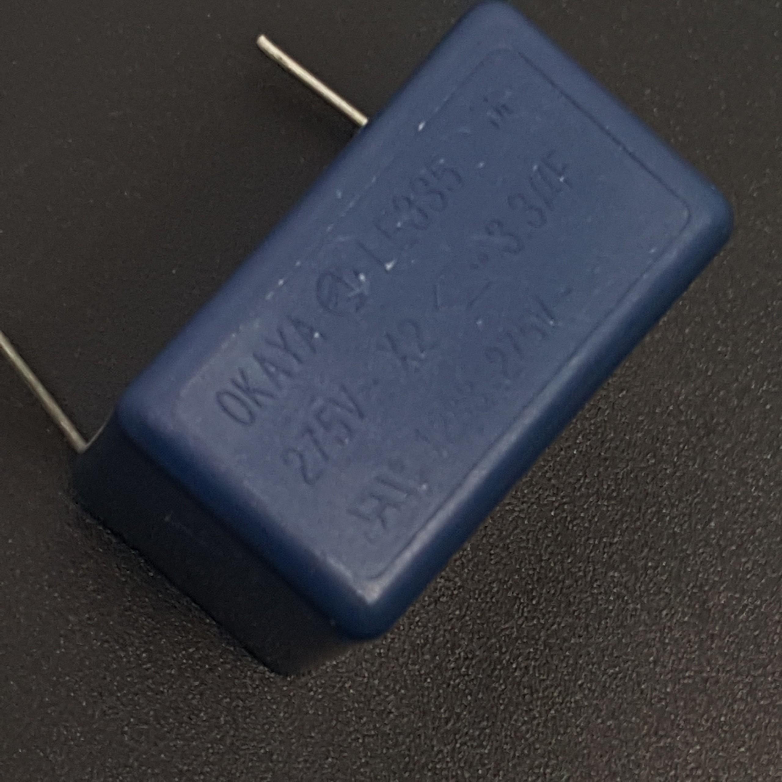 Tụ 3.3uF 275V OKAYA LE335 P27.5