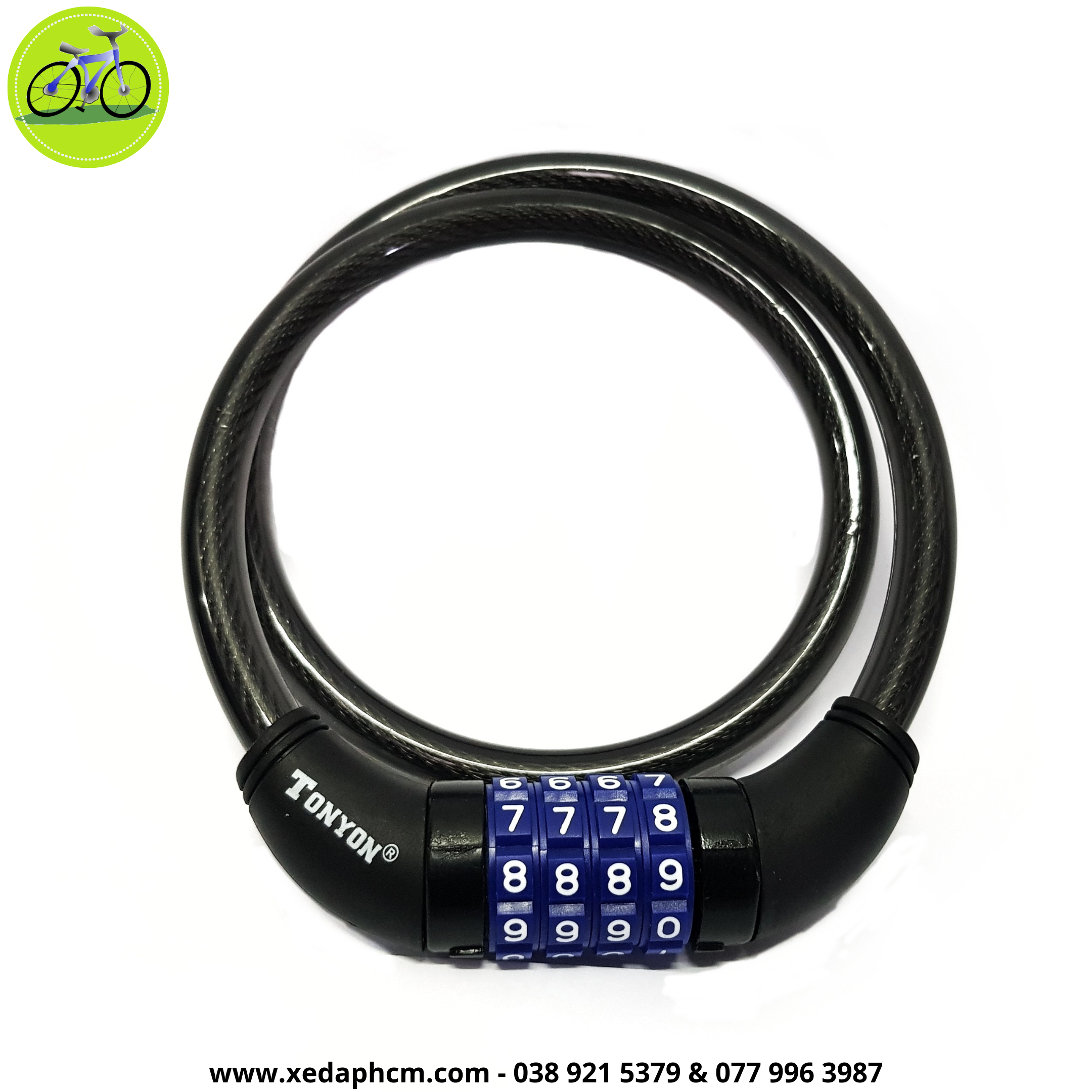 Khóa số xe đạp Tonyon 4 số lớn