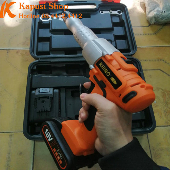 Máy rút rive, đinh tán sử dụng pin 18V