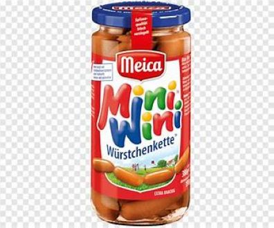 Xúc xích Hot dog kiểu Mỹ Không Gluten hiệu Meica Trueman's Bio Saft Bockwurst Mini Wini American style 540g