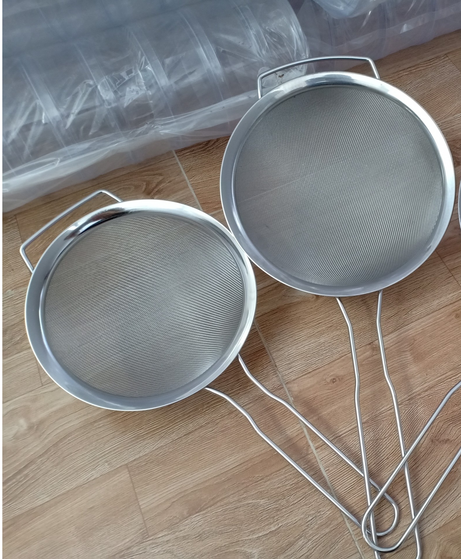 [HCM] Rây inox dày 304 lọc yến/Rây nhựa lọc yến 1 lớp/2 lớp