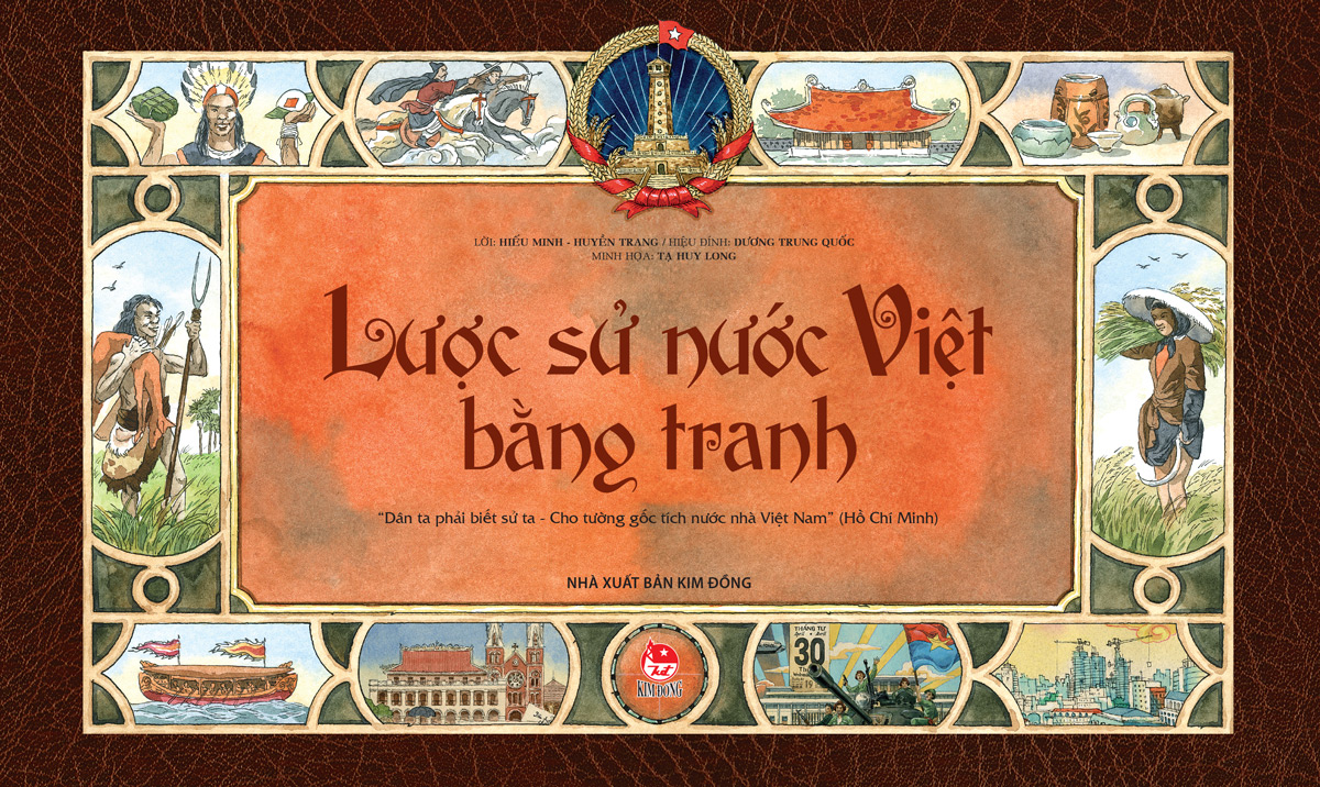Lược sử nước Việt bằng tranh - NXB Kim Đồng