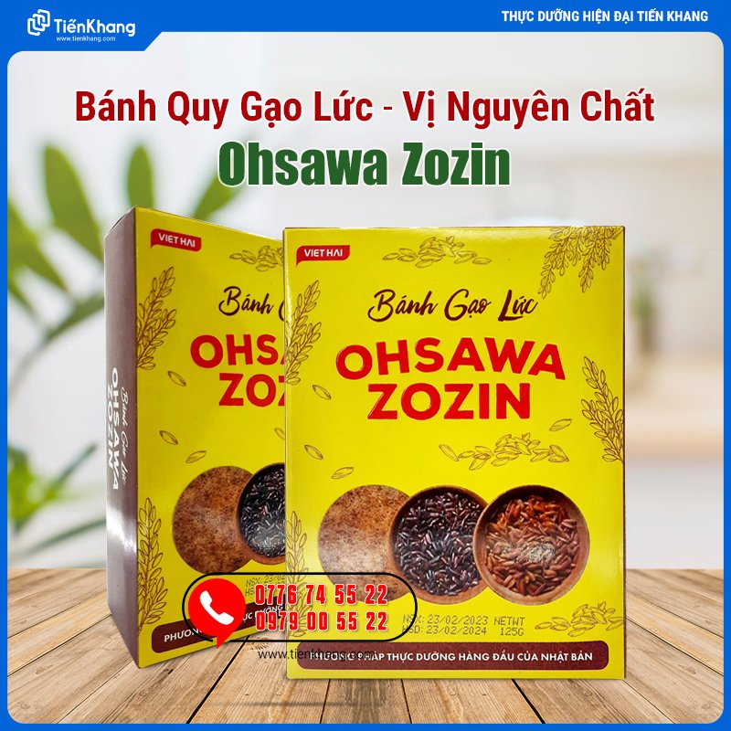 Bánh Gạo Lứt Ohsawa Zozin