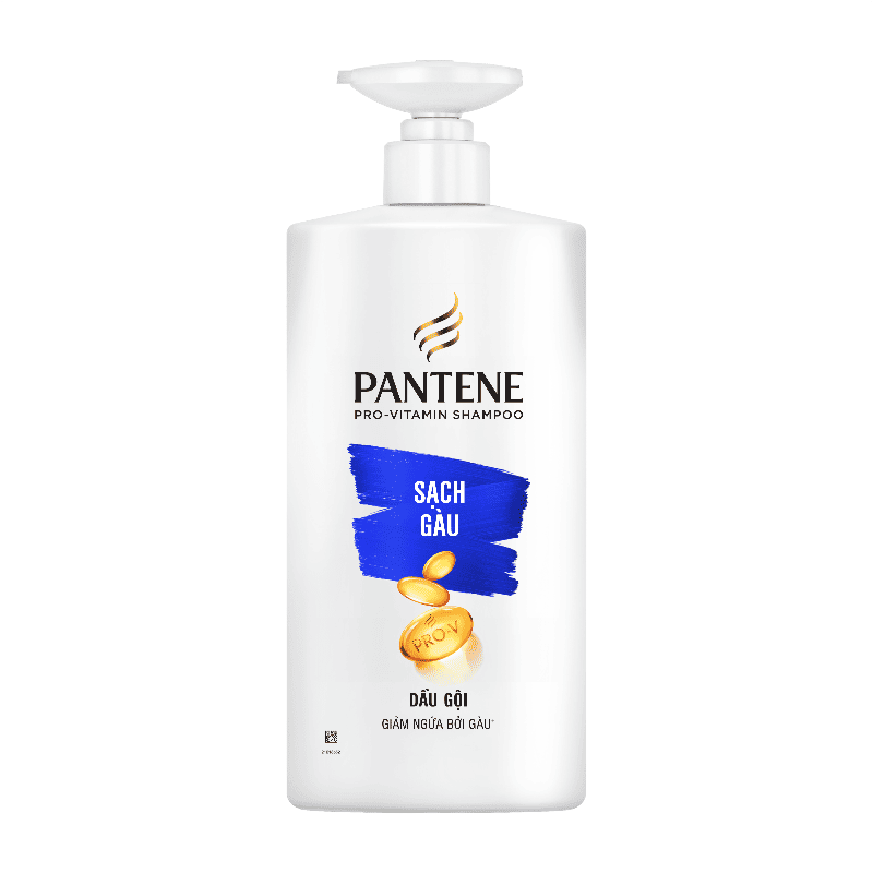Dầu Gội Hỗ Trợ Giảm Gàu, Sạch Sâu Cho Da Đầu Pantene Anti Dandruff 650Ml