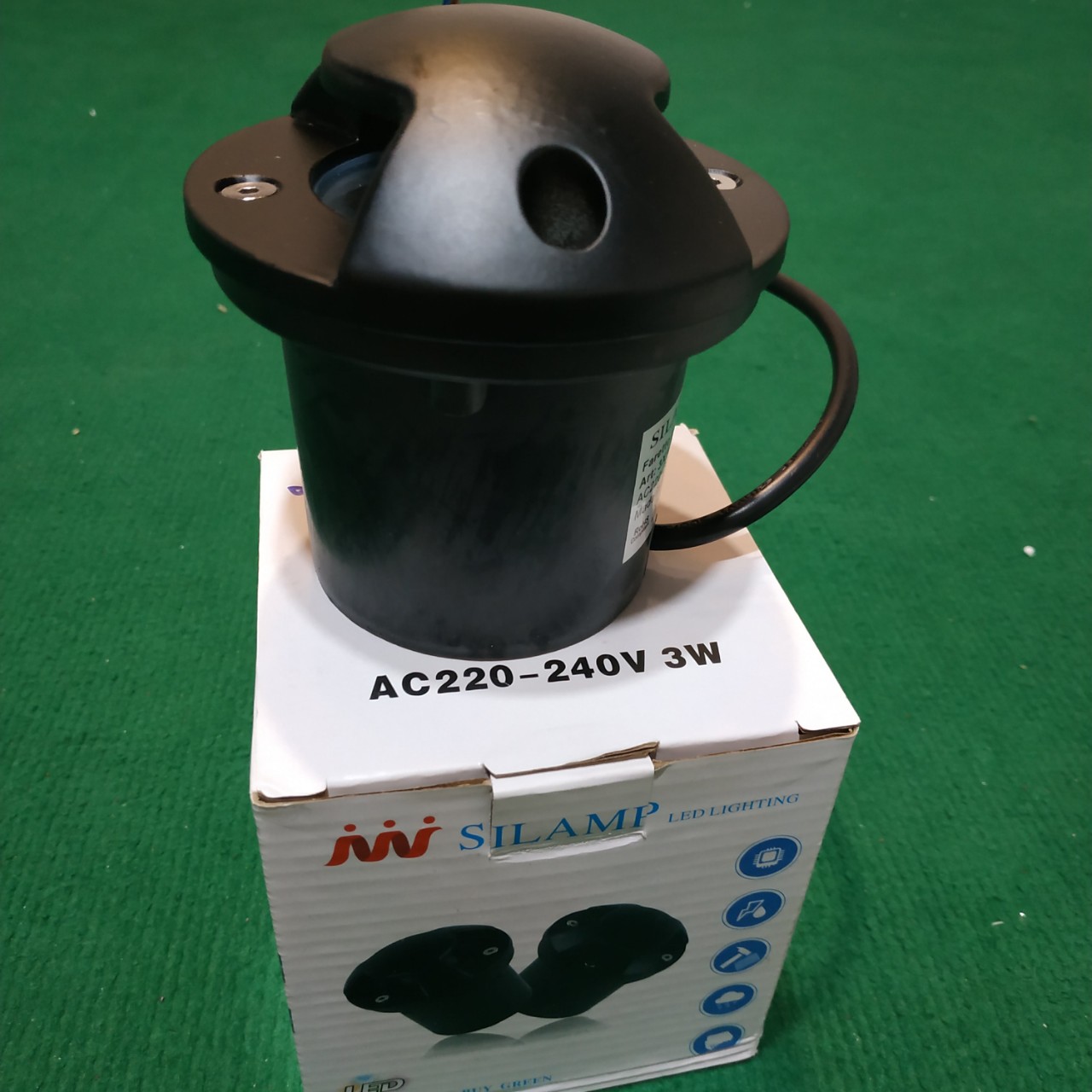 Đèn LED Âm Đất 2 Mắt COB 3W
