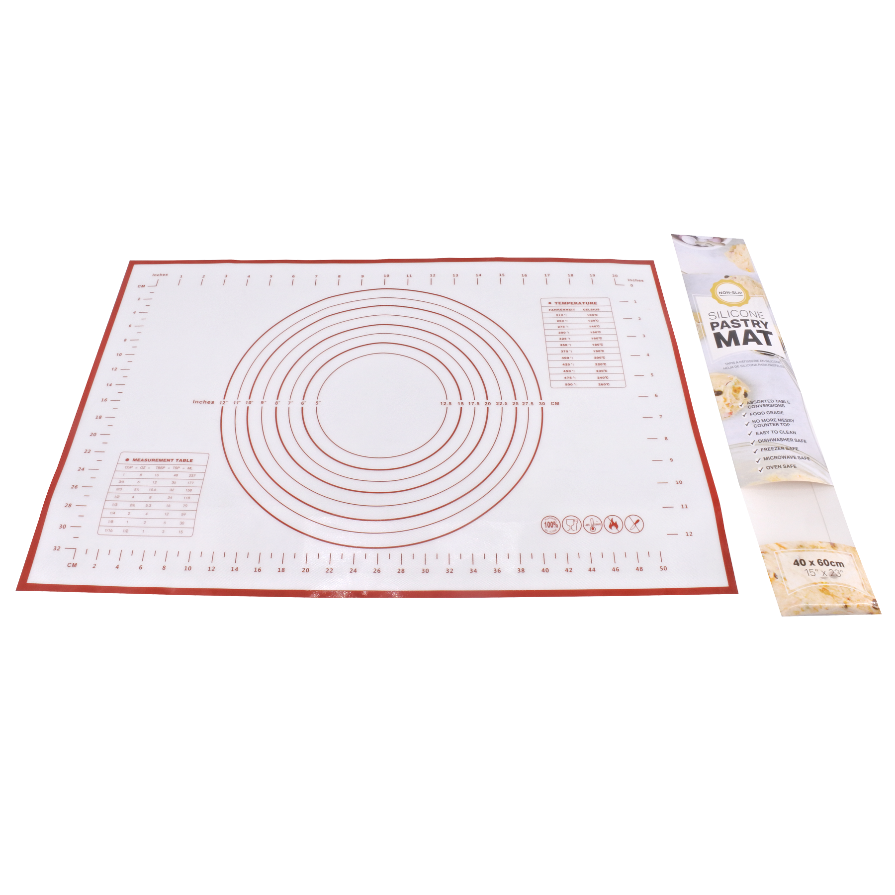 Tấm lót làm bánh Silicon Uncle Bills KC0460