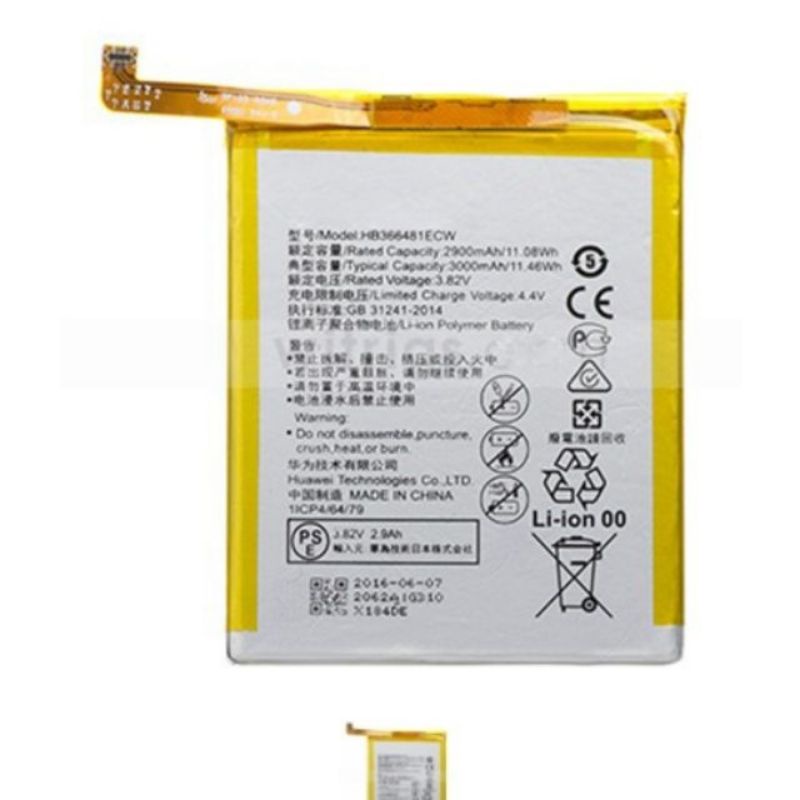 Pin Huawei Honor Note 8 xịn, bảo hành 3 tháng đổi mới.