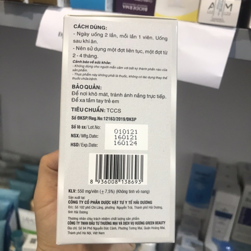 Medicystine - Sản phẩm hỗ trợ làm đẹp da, móng, tóc
