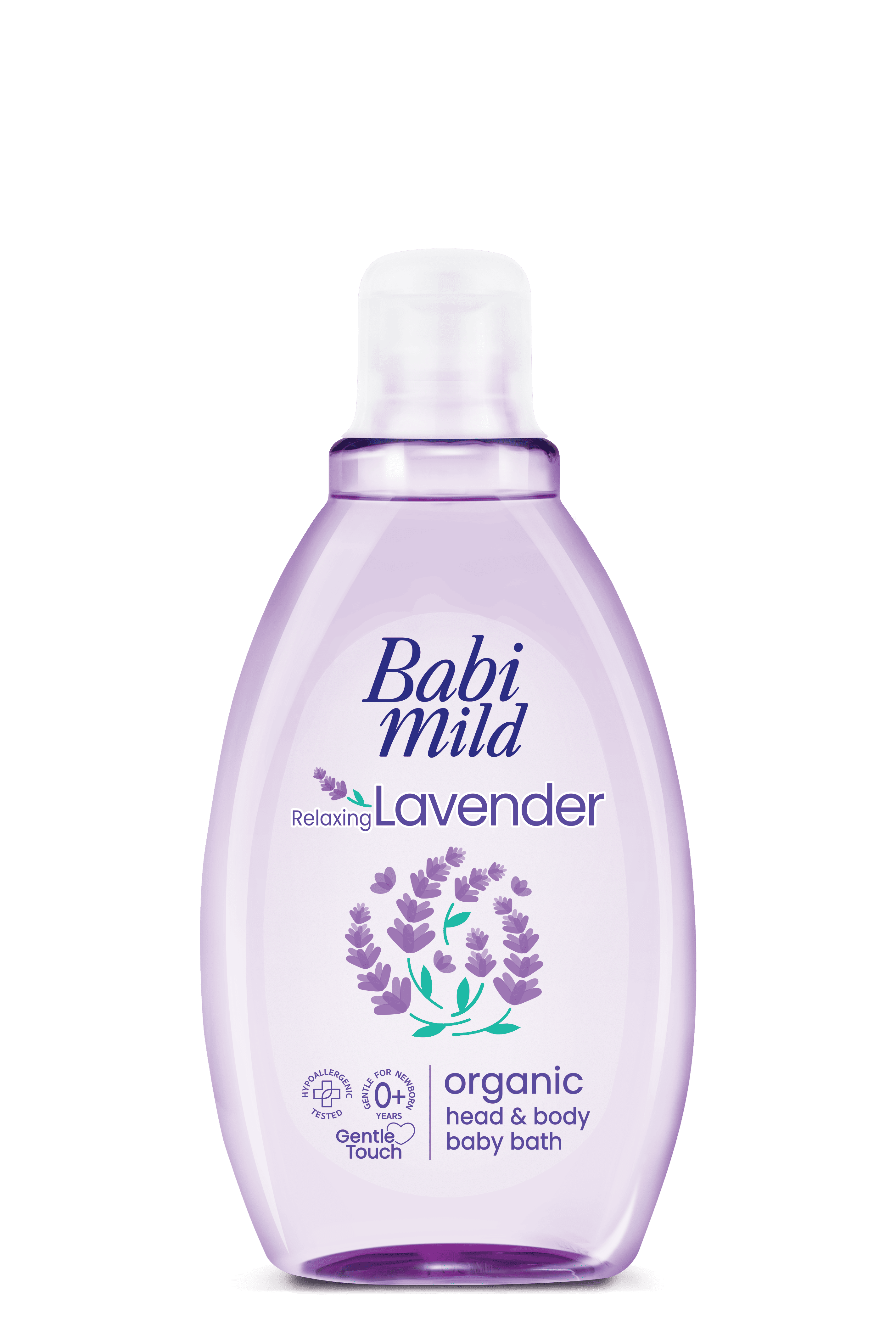 Sữa Tắm Gội Trẻ Em Babi Mild Lavender 180ML