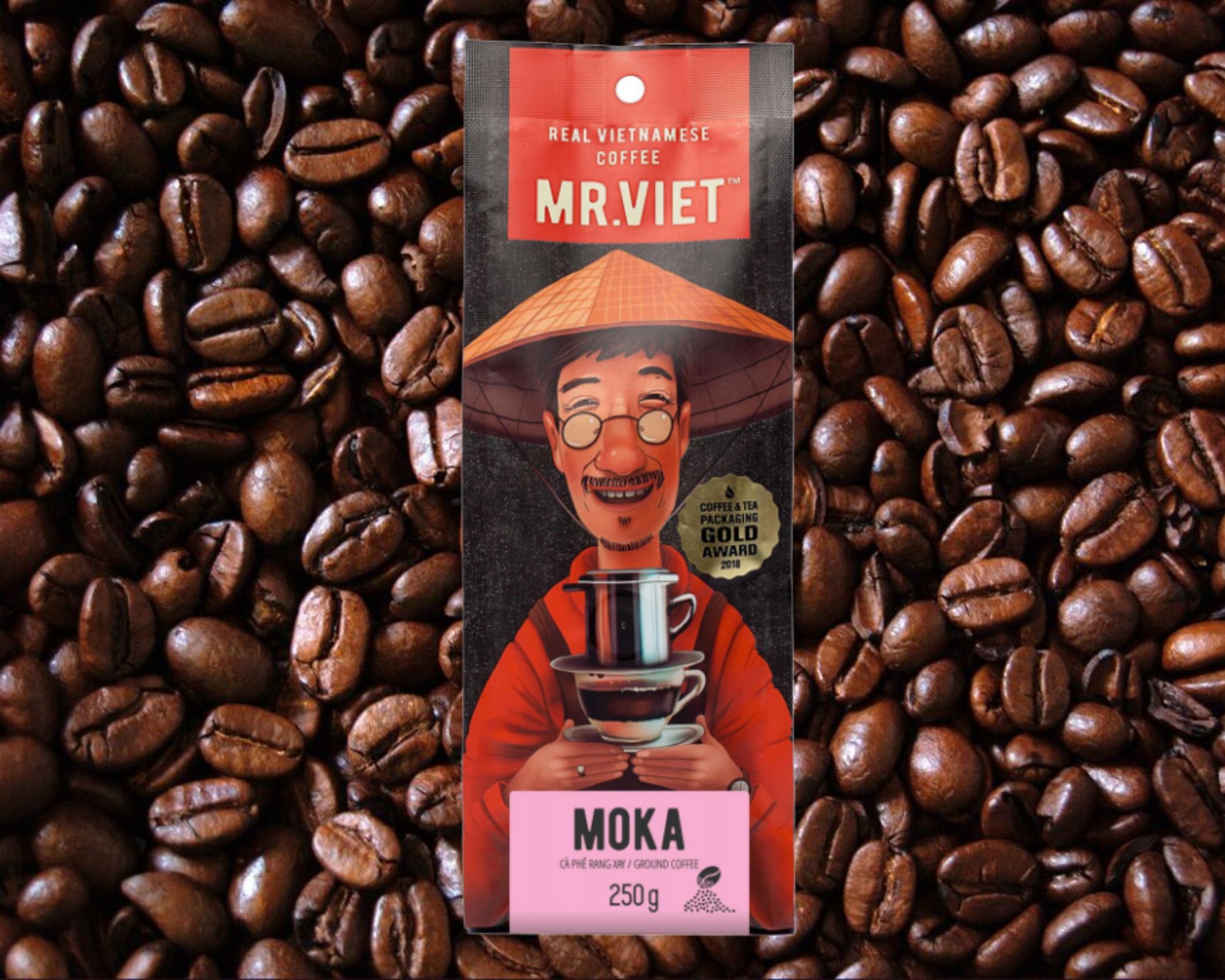 Cà Phê hạt  Moka Mr.Việt