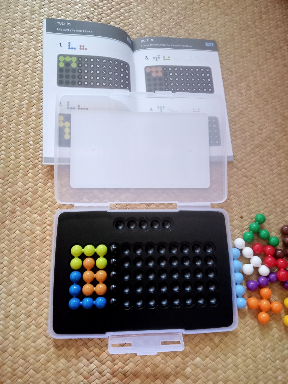 Đồ chơi Puzzlia Beads Puzzle 5x12 ( Chữ nhật 5x12 )