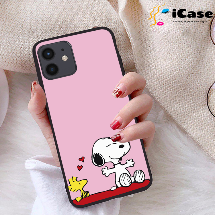 Ốp lưng iPhone 12 viền dẻo TPU BST Snopy