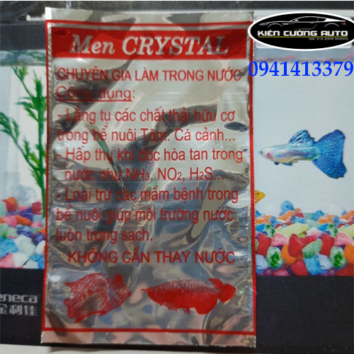 Men Pha Lê Giúp Làm Trong Nước Bể Cá
