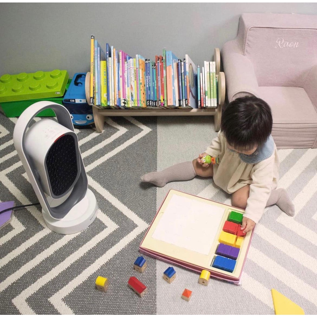 Quạt sưởi beamstorm 360° nhập hàn, quạt sưởi mini, công suất 2000w cho phong dưới 30m2 làm ấm nhanh chỉ trong 1s, không làm khô da, thích hợp cho gia đình có trẻ nhỏ