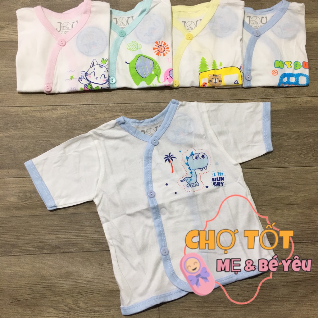 Áo sơ sinh, áo cho bé tay ngắn jou 3-7kg