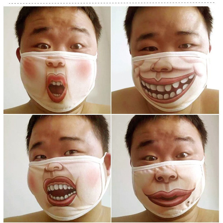 [HCM]Khẩu trang 3D ngộ nghĩnh