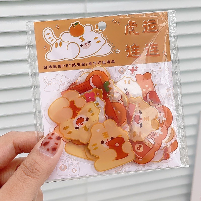 Gói 40 miếng sticker dán trang trí