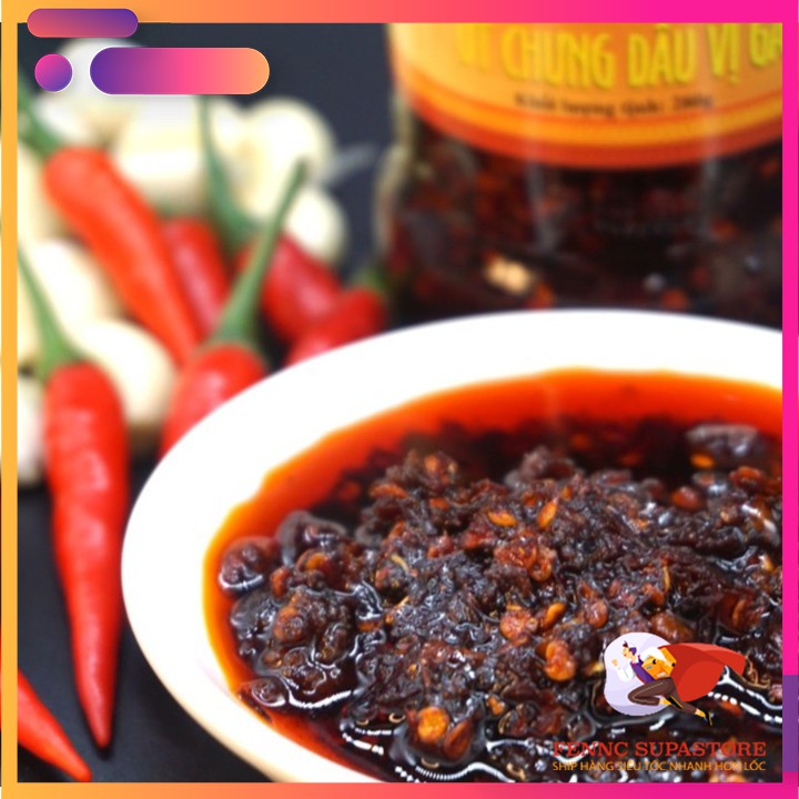 Combo 3 Lọ Laoganma Vị Tàu Xì 280G