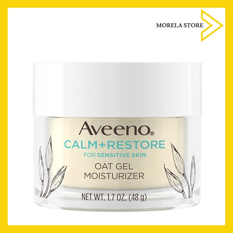 [HCM]Kem dưỡng ẩm phục hồi giúp dịu da Aveeno Calm + Restore Oat Gel Moisturizer 48g (mẫu mới)