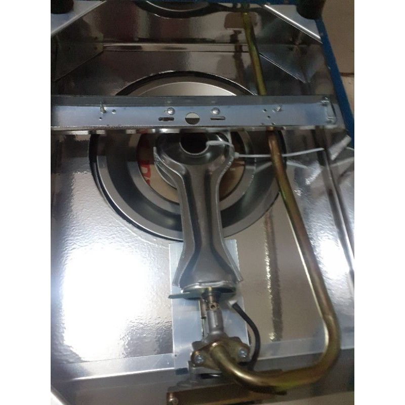 Single Glass-Sided Biogas Stove (100% Copper Fire Divider)