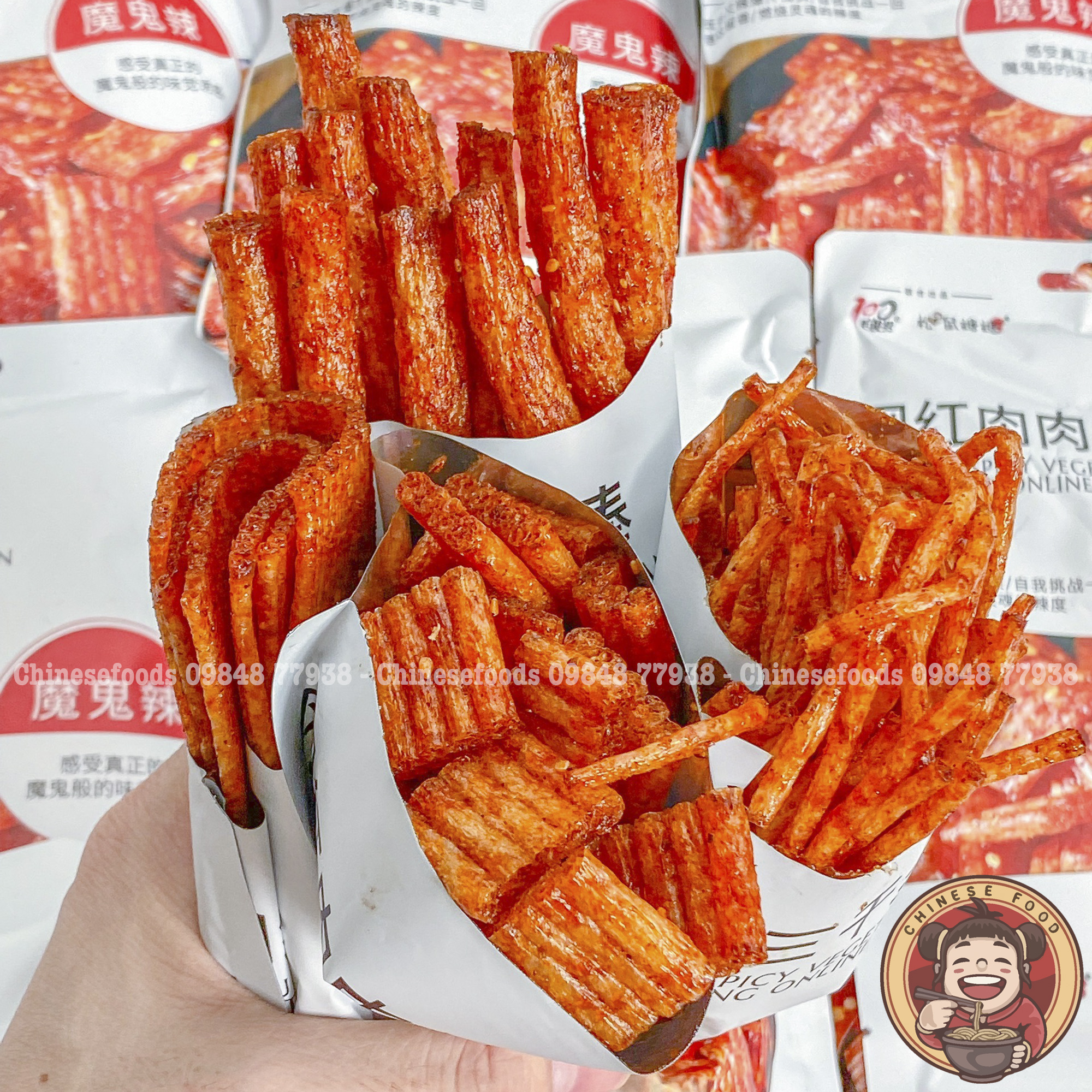 Que cay DongDong tẩm vị ăn liền 70g