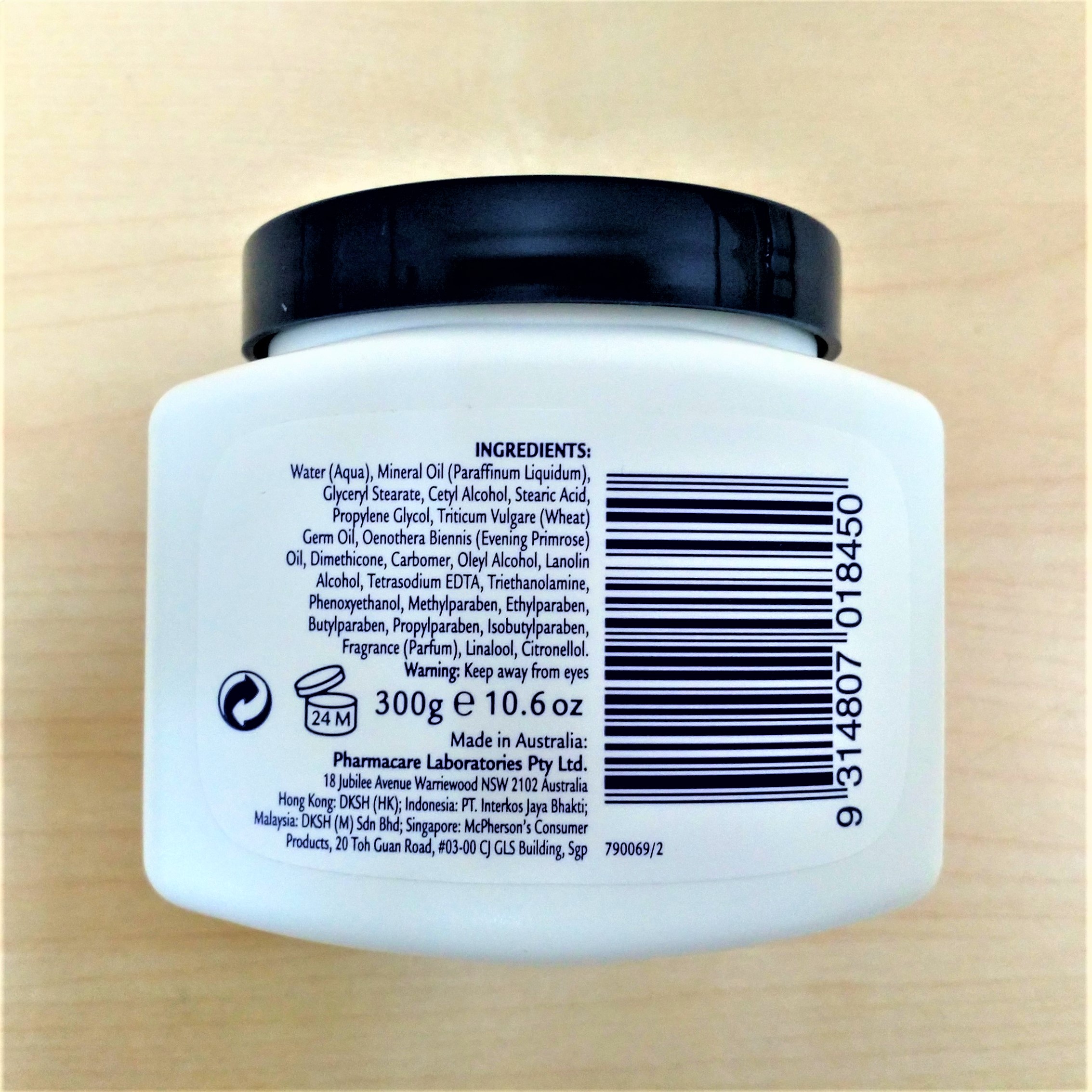 Kem vitamin E Redwin Úc 300g