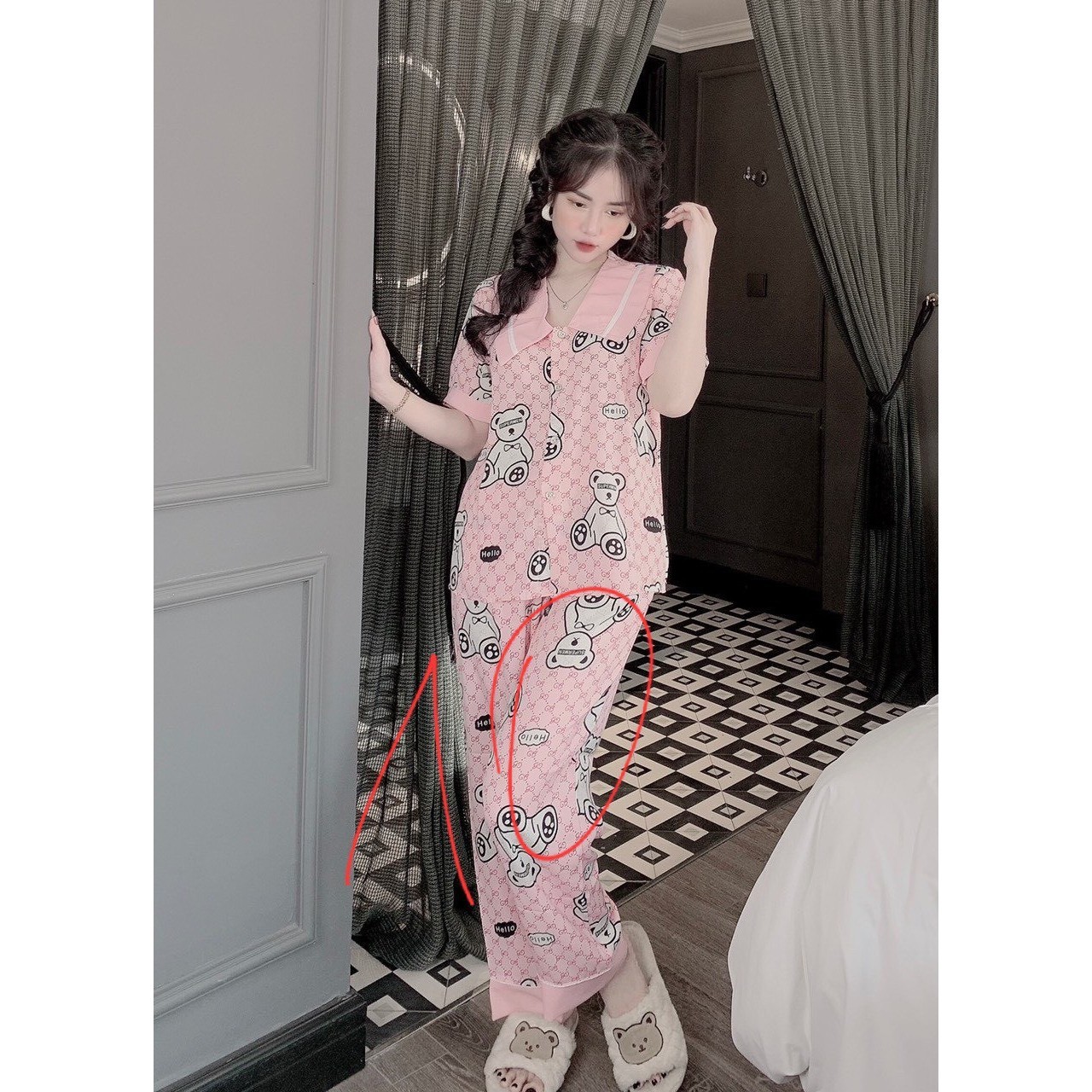 Bộ pijama cộc dài 40 mẫu