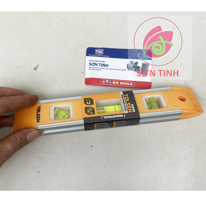 Thước thủy có từ 225mm tolsen 35059