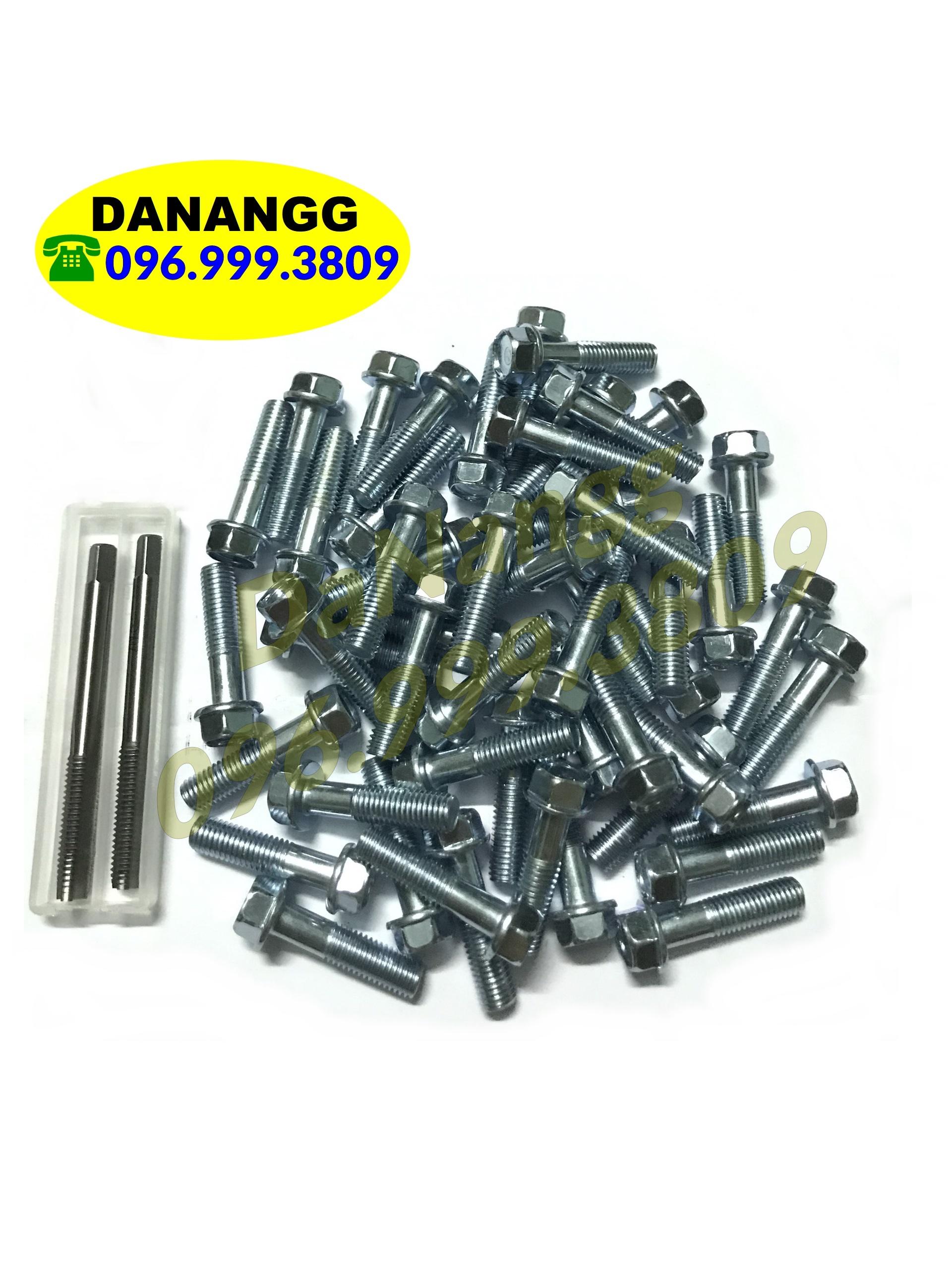 50 ốc bu lông 7 ly dài 28mm có taro