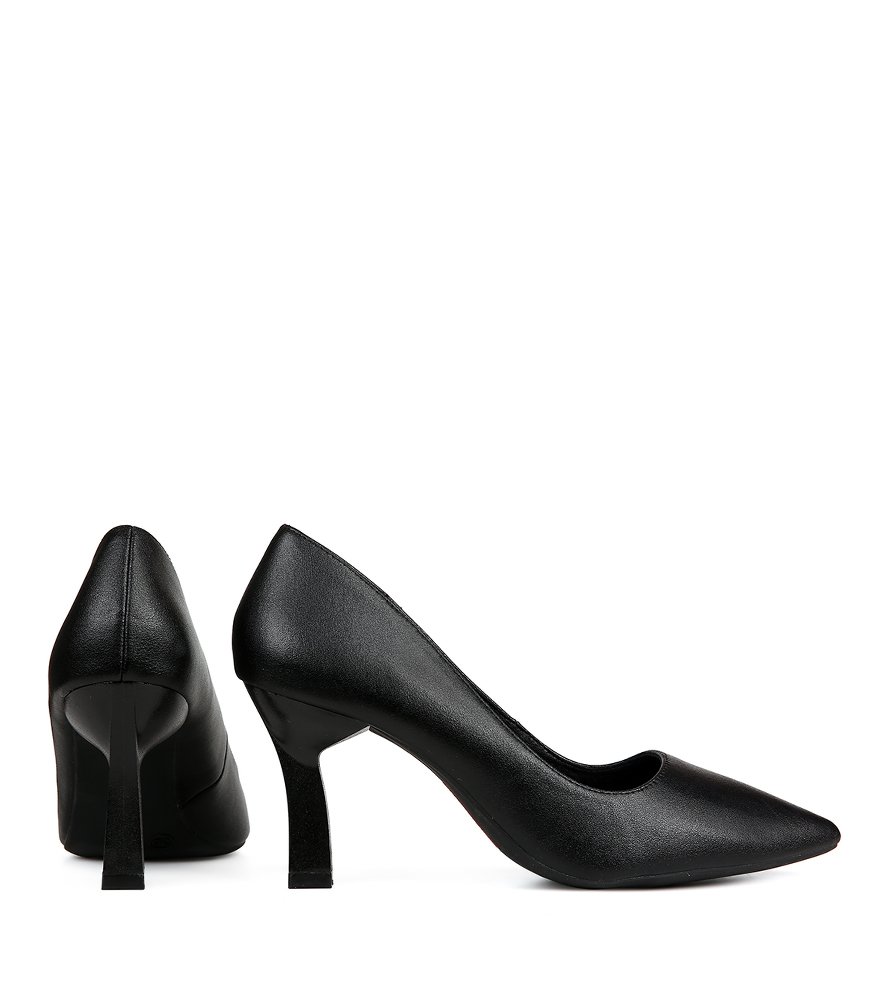 Giày cao gót nữ, giày bít mũi HT NEO da thật cao cấp mũi nhọn gót nhọn thời trang ( cs165 -DE )