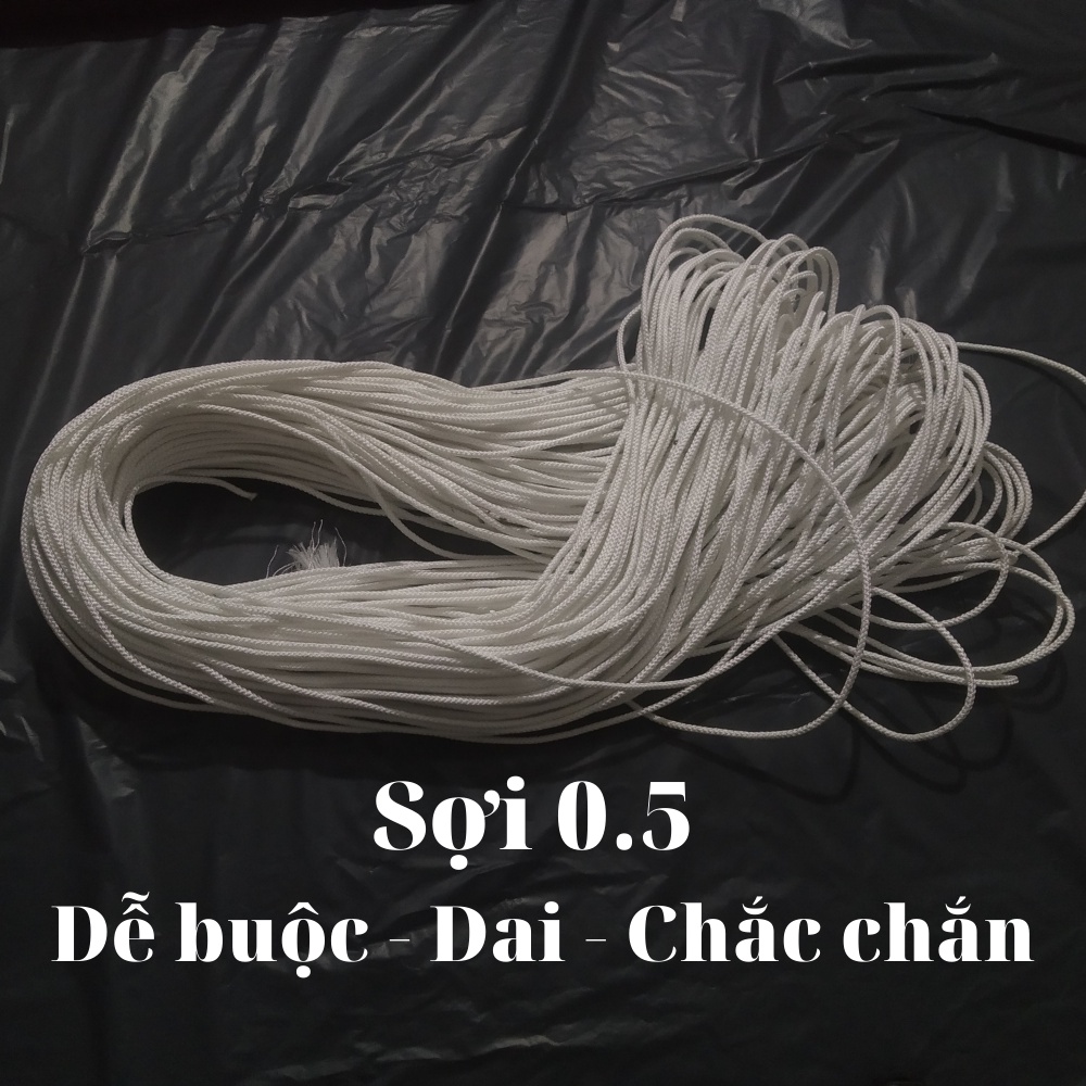 Dây dù, Dù trắng, Dây buộc, Dây 5 ly