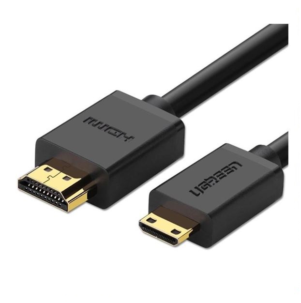 Mini hdmi to hdmi 2.0 conversion cable 1.5m long ugreen 11167, genuine product - zamaco audio