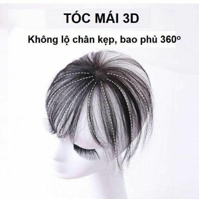 MÁI THƯA 3D TÓC THẬT - CÓ DA ĐẦU
