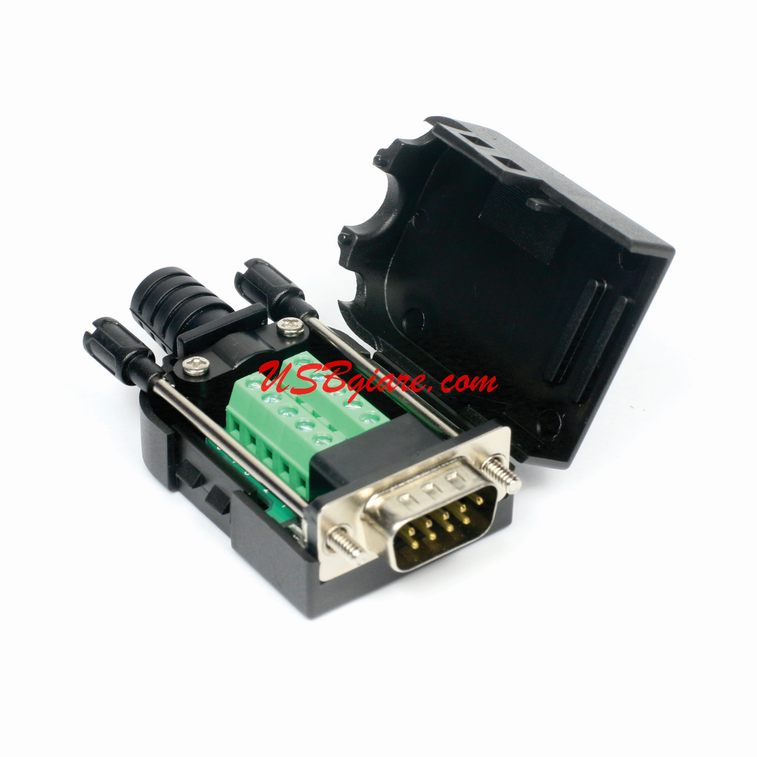 ĐẦU COM 9 / DB9 / RS232 ĐỰC LOẠI BẮT VÍT KHÔNG HÀN