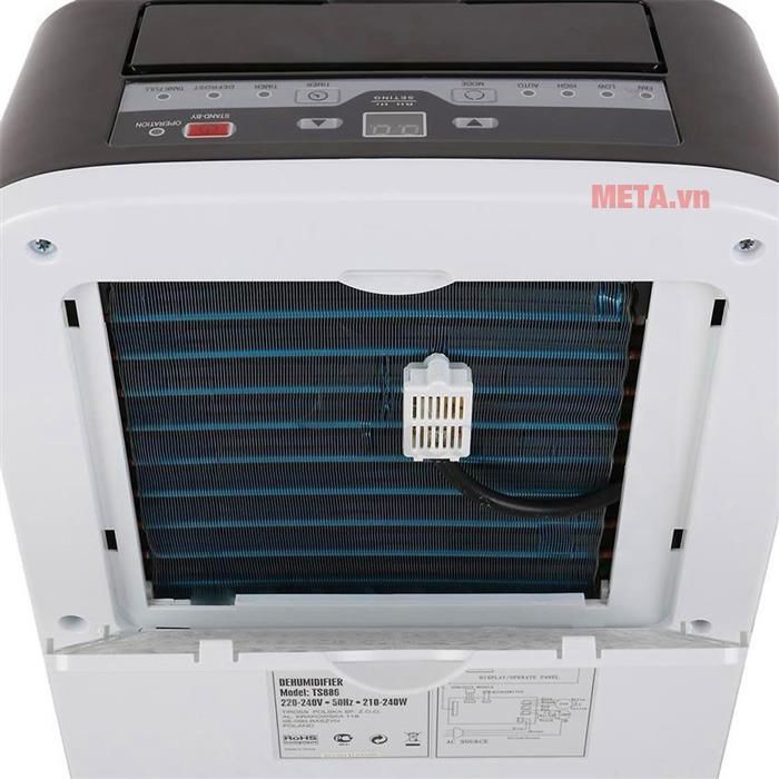 [Trả góp 0%]Máy hút ẩm dân dụng Tiross TS886 (12 lít/ngày)