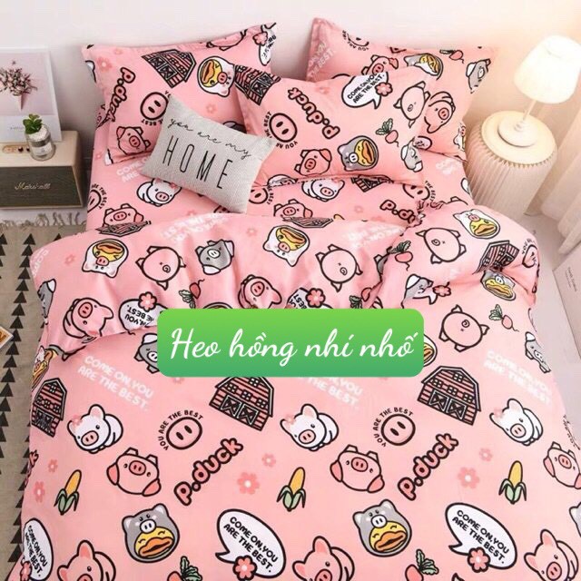 combo 1 ga 2 vỏ gối 2m2 poly hàn shopgiarehcm BG0061